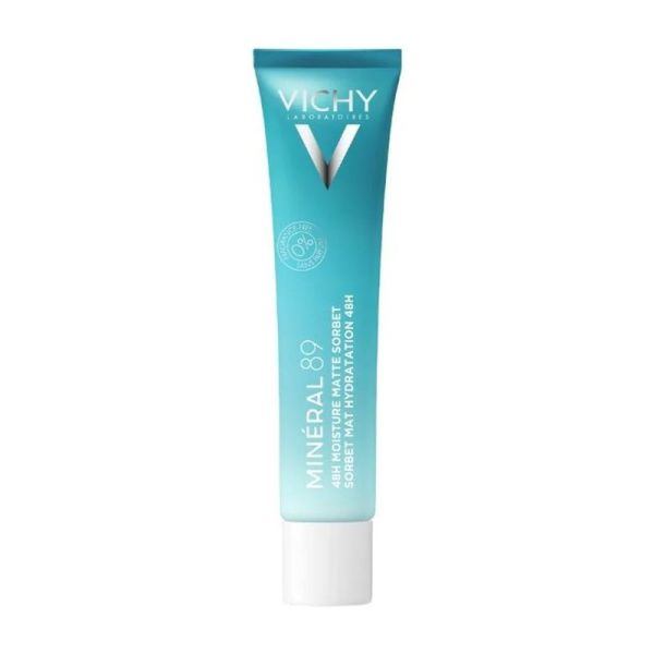 Crème Boost d'Hydratation Minéral 89 - Gel Sorbet Mat Hydratation 48 H - 40 ml