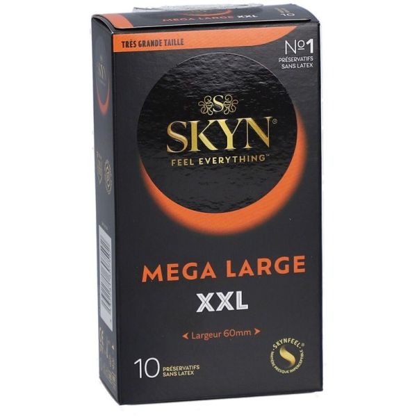 King Mega Large XXL Préservatifs - 10 unités