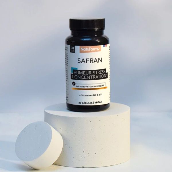 Safran en gélules - 30 gélules