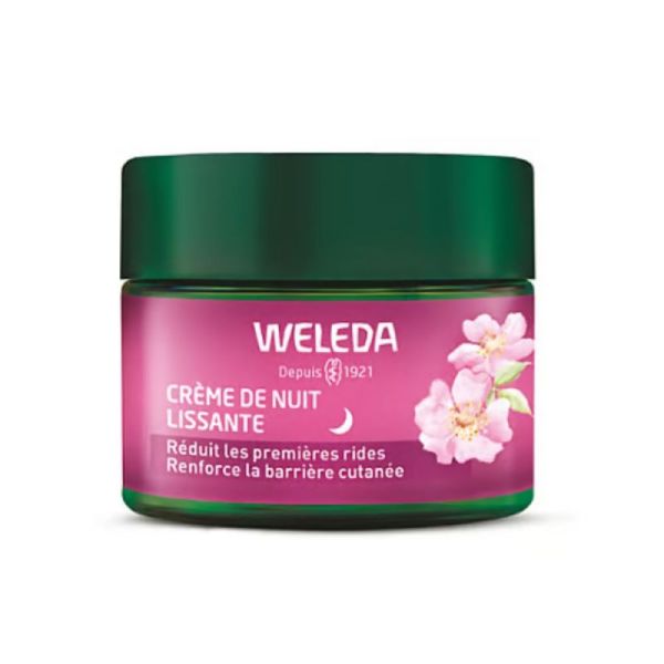 Rose musquée et thé blanc crème nuit lissante toute peau 40ml