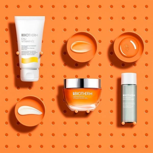 Aquasource Coffret Vitamin Glow - Gel visage 50 ml, eau micellaire 30 ml et lait corps 50 ml