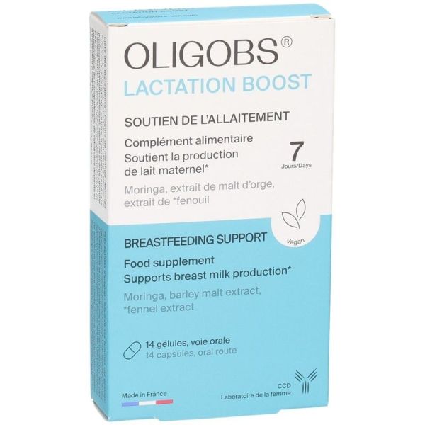 Oligobs Lactation Boost - 14 gélules