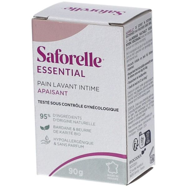 Pain Lavant Intime Apaisant ESSENTIAL - 90 g