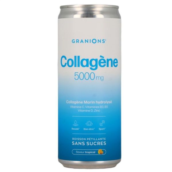 Collagène 5000 mg boisson - saveur tropical - 330 ml