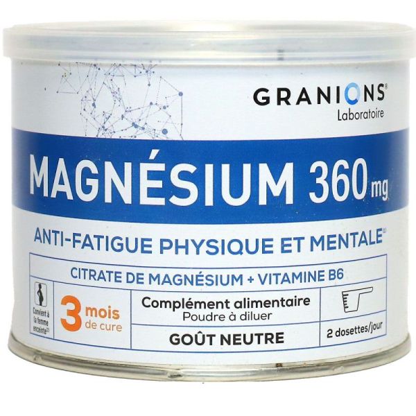 Ea Oligo Granions Citrate Mag 360Mg 210G