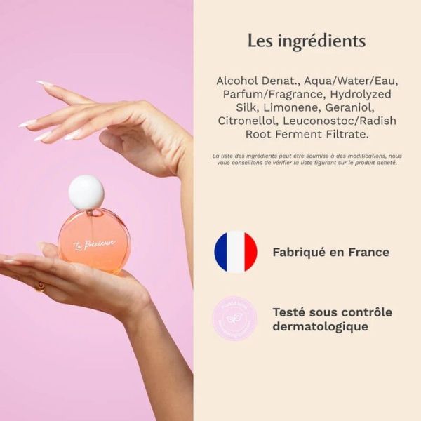 Parfum Cheveux La Precieuse - Amber Flower - 50 ml