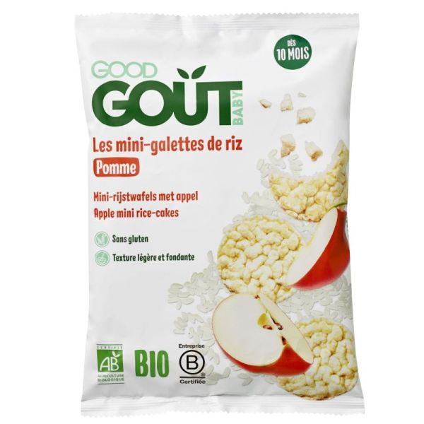 Good Gout Biscuit Mini Galette Riz Pomme