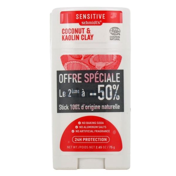 Déodorant Stick Peau Sensible - 75 g
