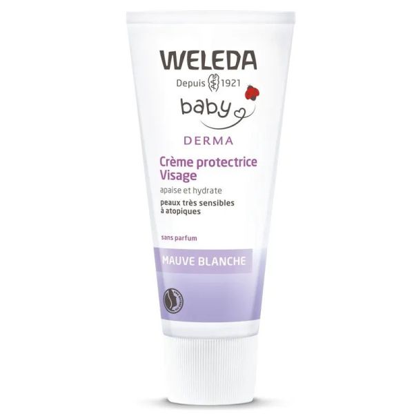 Mauve blanche Creme protectrice Visage a la Mauve blanche - 50 ml