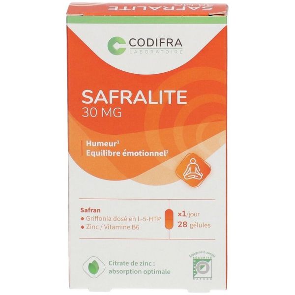 Safralite 30 mg - 28 gélules