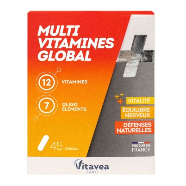 Multi Vitamines Global 45 gélules