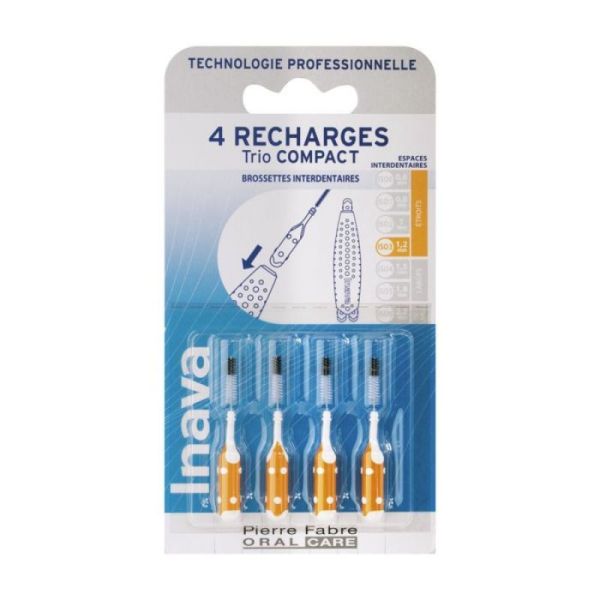 Inava Recharge Orange (ISO 3) - brossette interdentaire