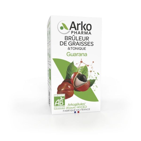 Arkogelule Bio Guarana 40 Gelu