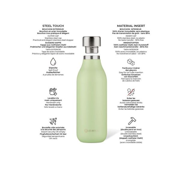 Bouteille isotherme 2.0 Gaia - 500 ml