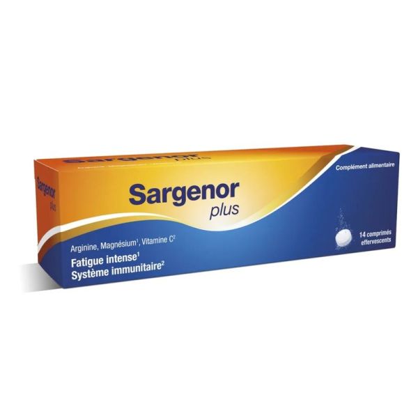 Sargenor Plus comprimes effervescents - 14 comprimes