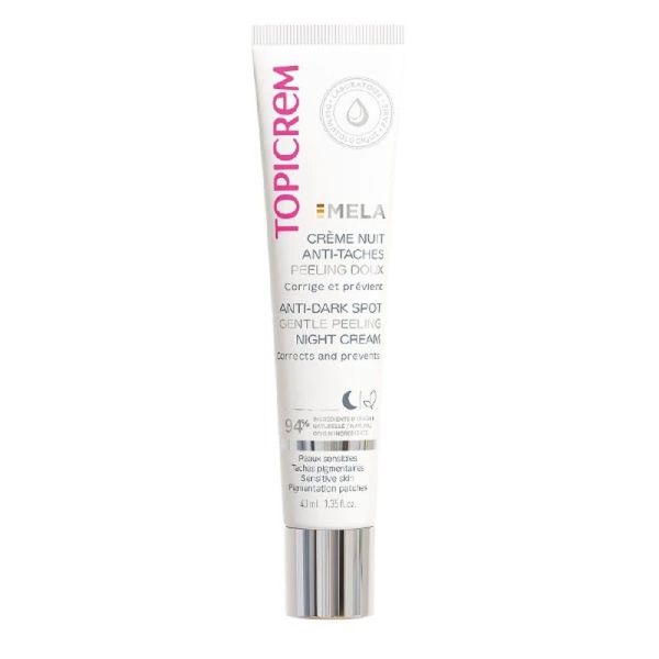 Crème Nuit Anti-Taches Peeling Doux MELA - 40 ml