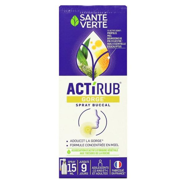 Sante V Actirub Spray Buccal 15Ml