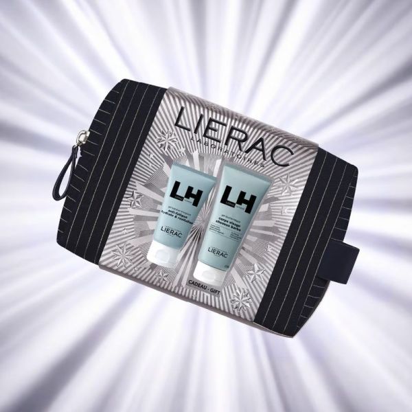 Coffret Noel Gel Hydratant Homme - Gel Hydratant Energisant 50 ml et Gel Douche Integral 200 ml