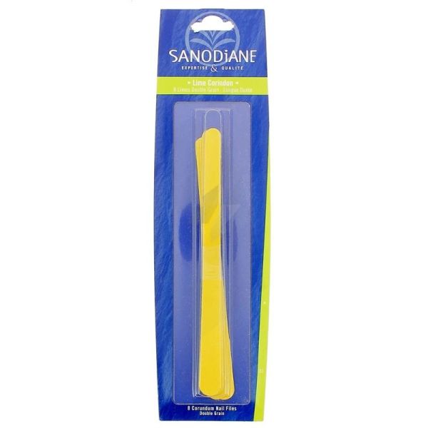 Lime à ongles corindon GM Bleu - Étui de 8