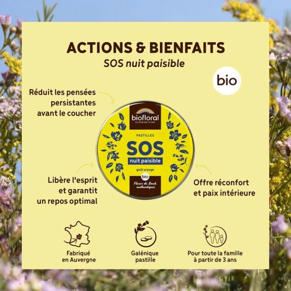 SOS Secours Nuit Paisible - Bio - 50 g