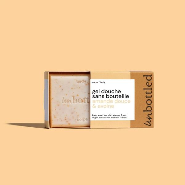 Gel Douche Sans Bouteille - Avoine & Amande Douce - 110 g