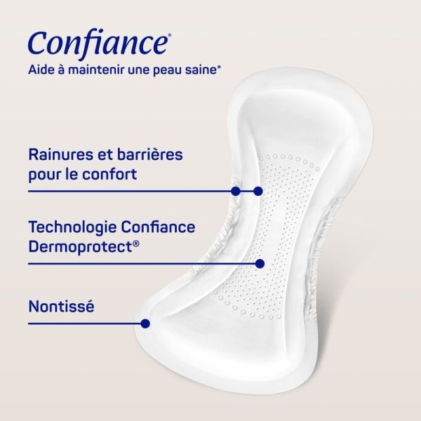 Confiance Lady Protections Anatomiques 3 gouttes - Sachet de 12
