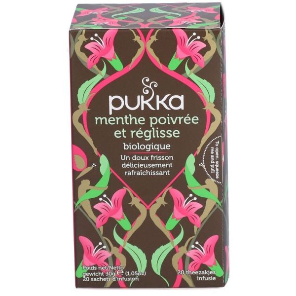 Infusion Menthe Poivrée et Réglisse - 20 sachets