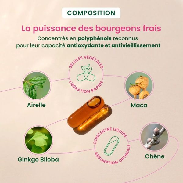 GEMMOCAPS Postménopause - 30 gélules