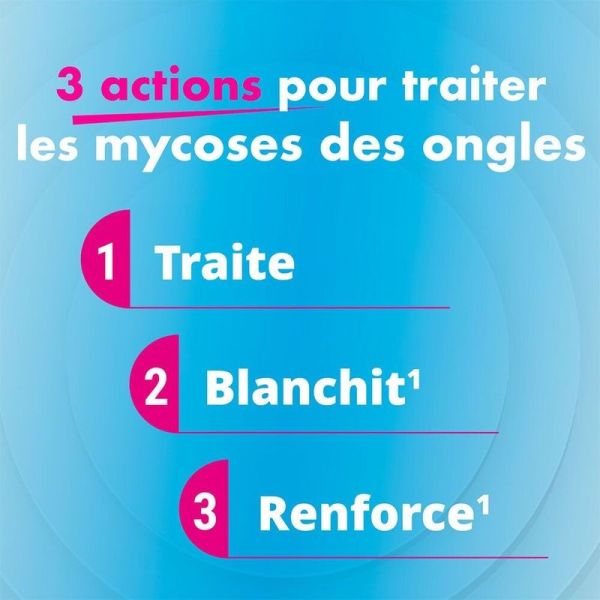 Solution Mycose de l'Ongle Triple Action - 7 ml