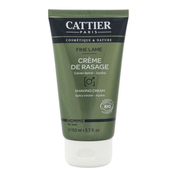 Crème de rasage bio fine lame apaisante 150ml