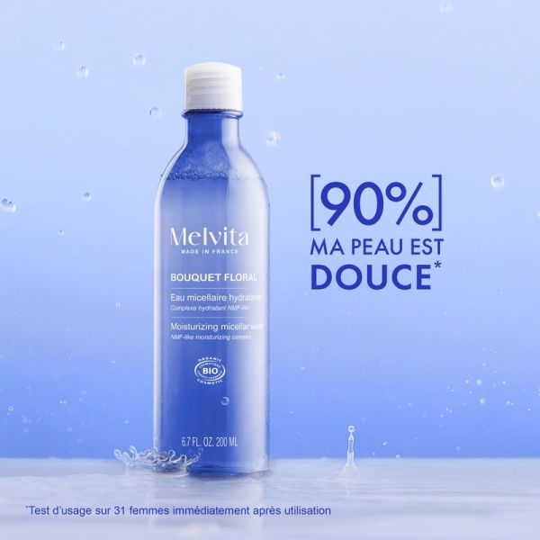 Eau Micellaire Hydratante Bio Bouquet Floral - 200 ml