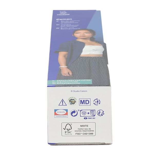 Cemen Bande ceinture thoracique - 25 cm x 2,50 m