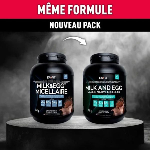 Milk & Egg 95 Micellaire Chocolat - 750 g