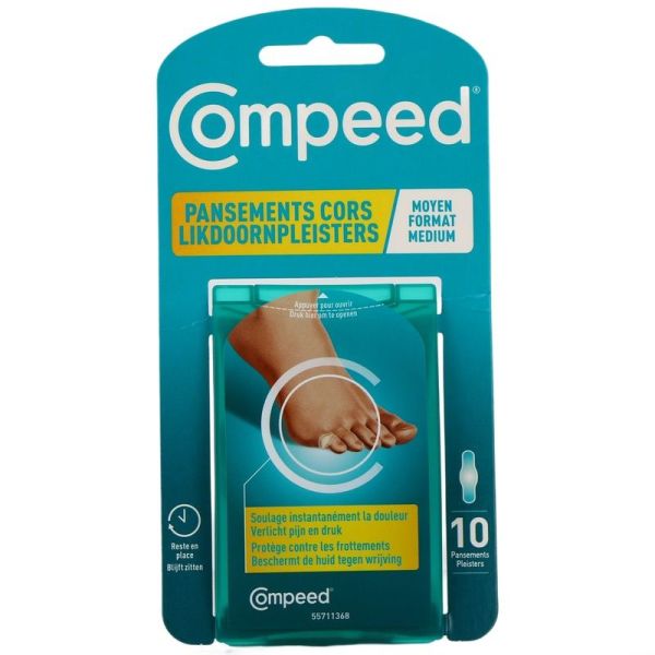 Compeed Pans Cors Moyen Format 10