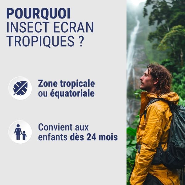 Anti-Moustiques Spray Repulsif Peau Special Tropiques - 75 ml