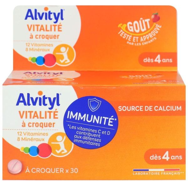 Alvityl Vitalite A Croquer Cpr30