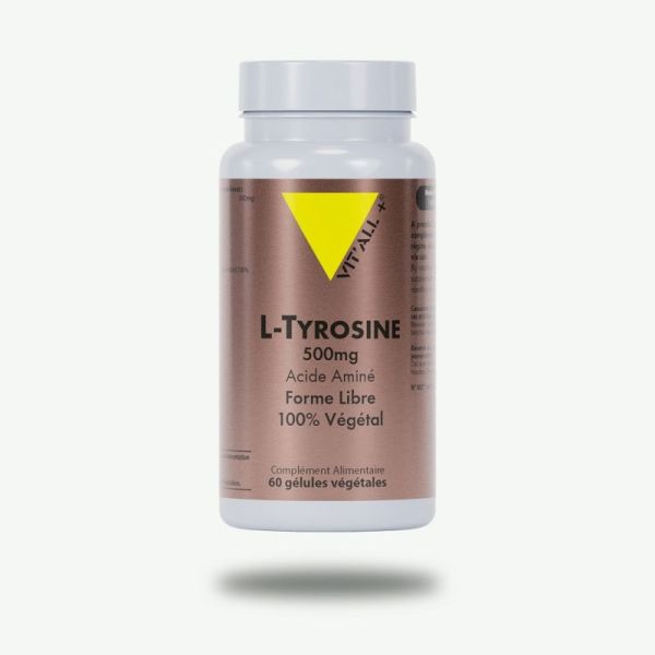 Vital L Tyrosine 500Mg 60 Gel