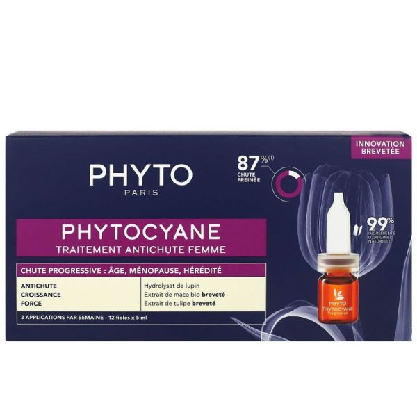 Phytocyane Progressive Femme 12X5Ml