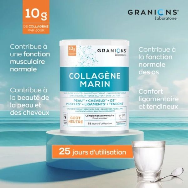 Collagène Marin type 1 - Goût Neutre