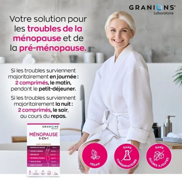 Ménopause 6-en-1 - 1 mois