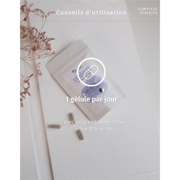 Sérénité - Anti-Stress & Equilibre Emotionnel - 30 gélules