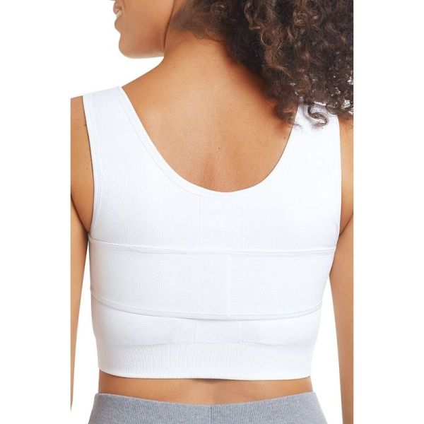 Pamela soutien-gorge post-opératoire sans couture - Blanc, Taille 105/110