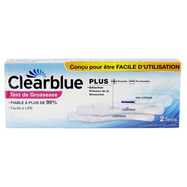 Clearblue Test Grossesse Plus 2X
