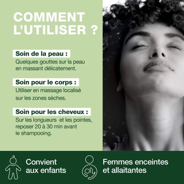 Huile Végétale de Germe de blé - 50 ml