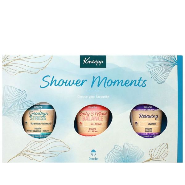 Kneipp Coffrets Shower Moments 3 gels douche mini 3x50ml
