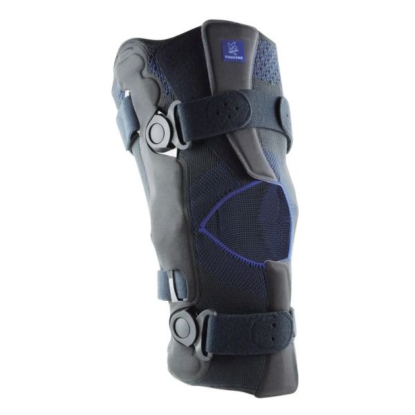 Genu Ligaflex Genouillère ligamentaire ouverte - Gris - Taille 2
