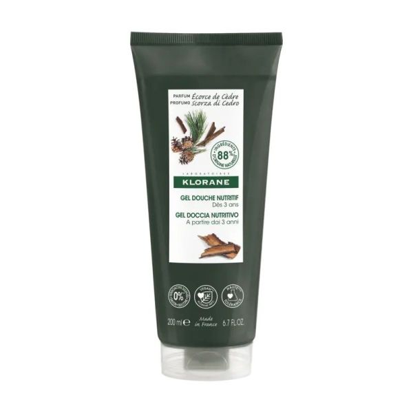 Gel douche au parfum Ecorce de Cèdre - 200 ml