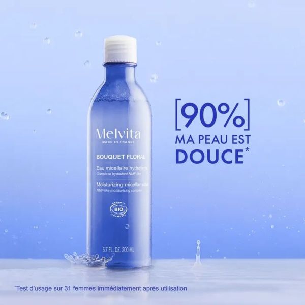 Eau Micellaire Hydratante Bio Bouquet Floral - 200 ml