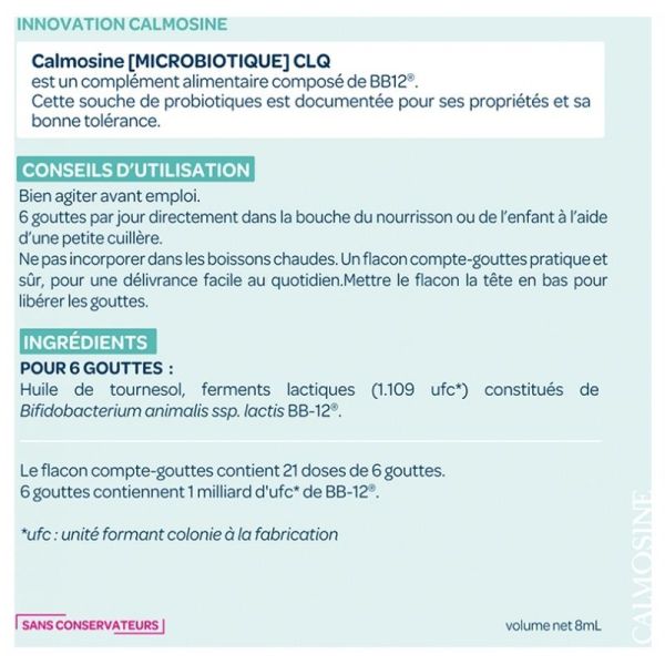Microbiotique CLQ - 8 ml