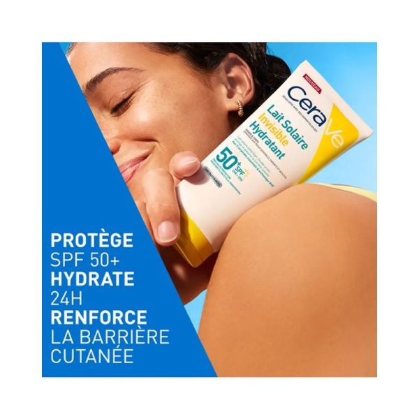 Lait Solaire Invisible Hydratant SPF50+ Haute Protection - 177 ml